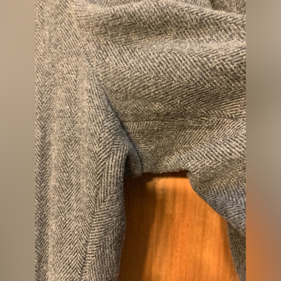 Banana republic Italian herringbone high rise wide leg wool pants size 14 - Picture 10 of 13